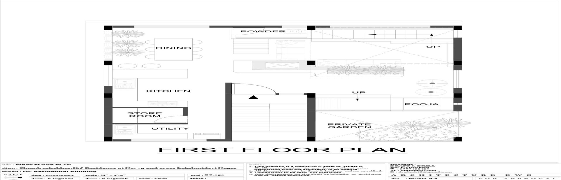 FIRST FLOOR PLAN