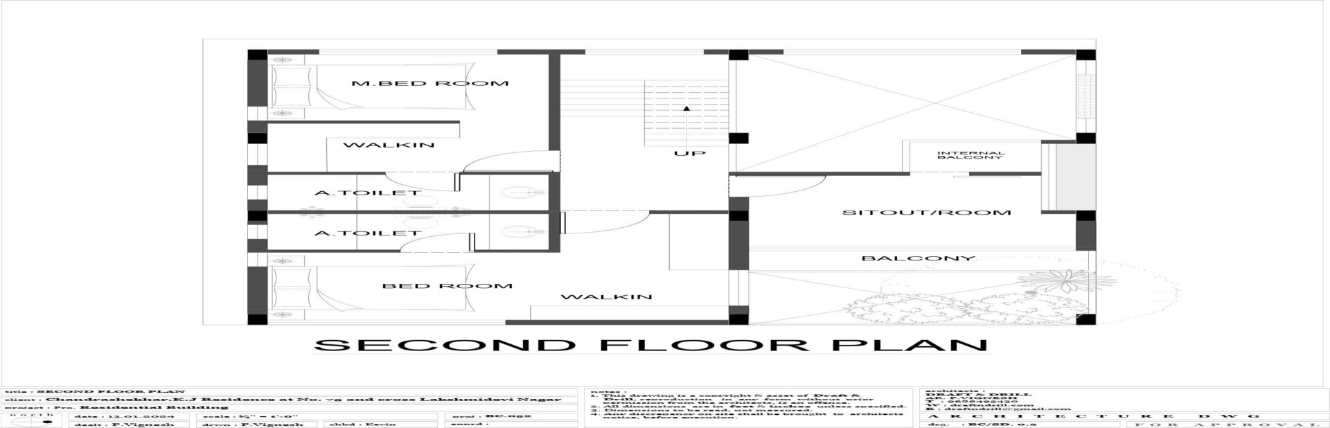 SECOND FLOOR PLAN