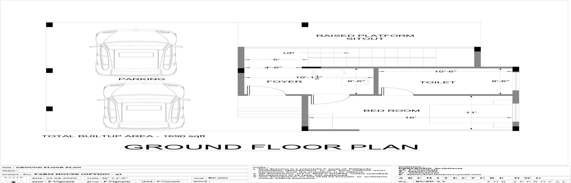 GROUND FLOOR PLAN